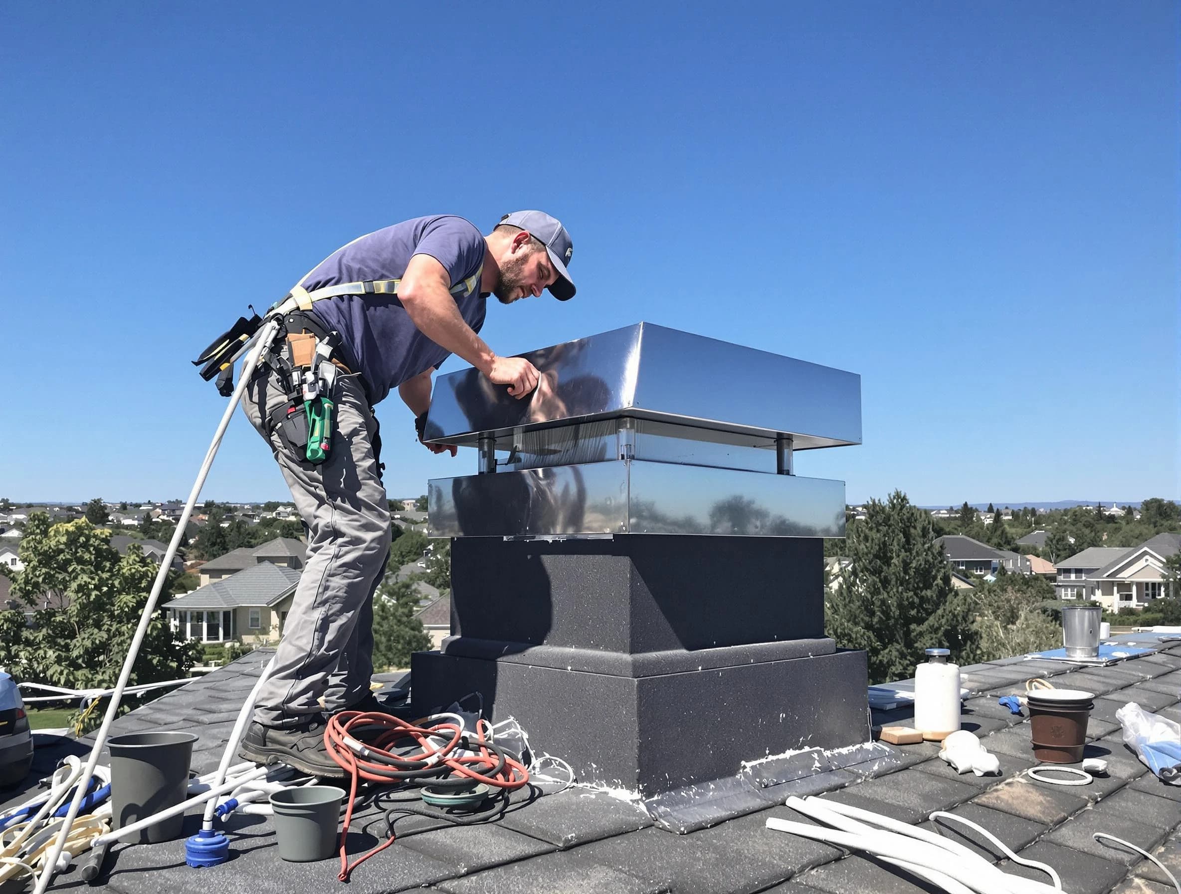 Chimney Cap Services service in Dove Valley, CO
